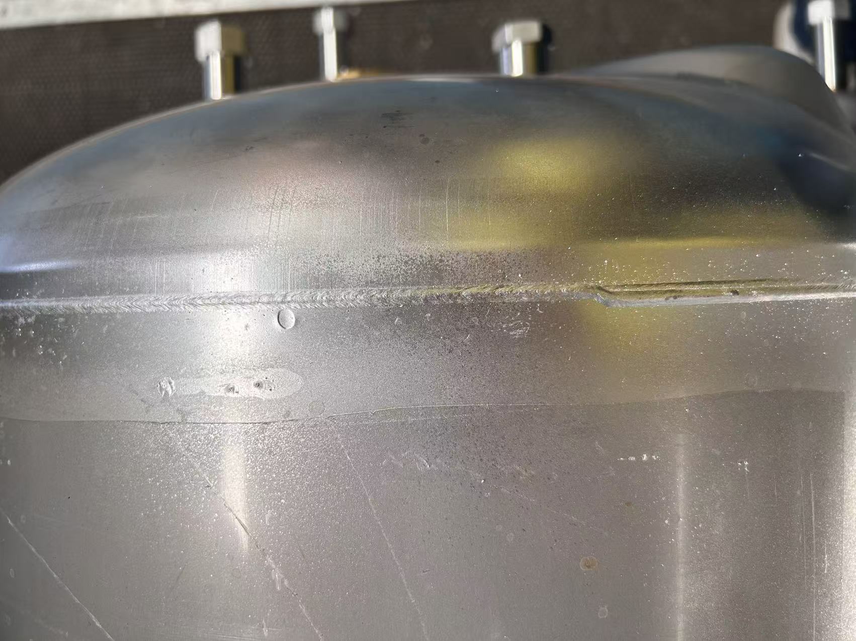 Soudure passivée Gros plan sur soudure passivée